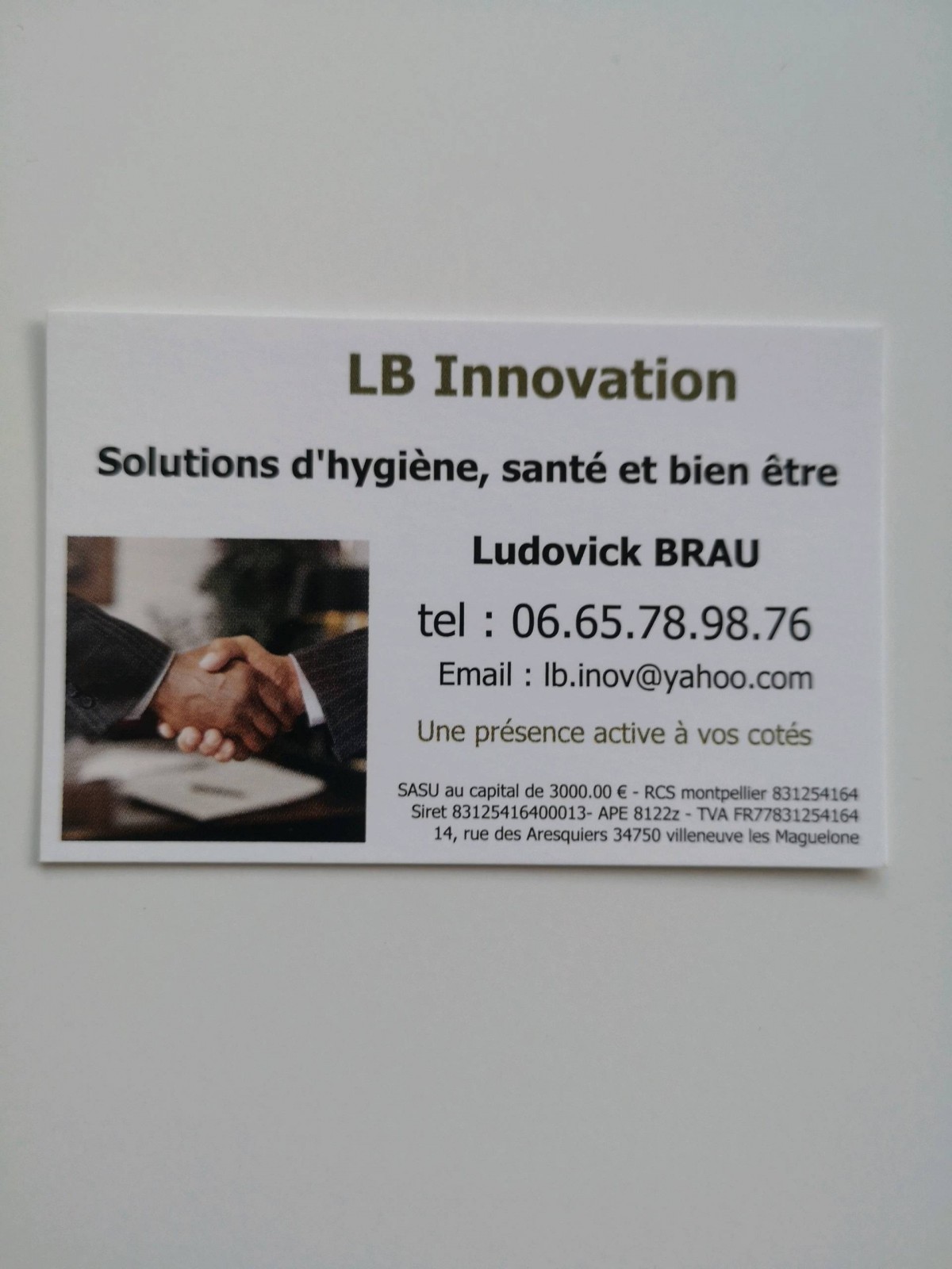 Professionnel de l'hygiène santé bien-être Montpellier 34000 Hérault LB innovation