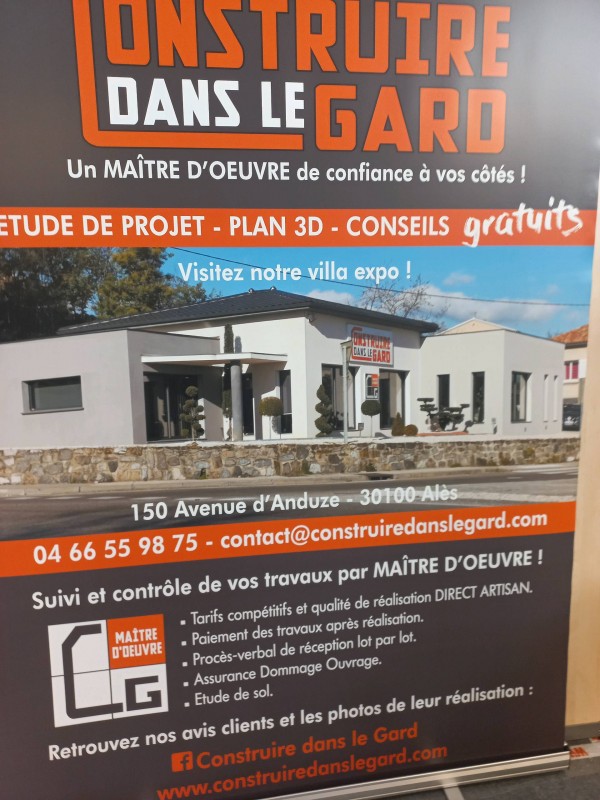 Constructeur de maisons et de Villas individuelles de plain-pied ou à étage sur Nîmes à côté de lédignan