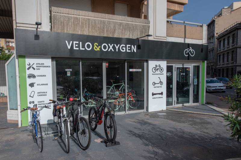Magasin de vélos électriques Velo & Oxygen Marseille 6e