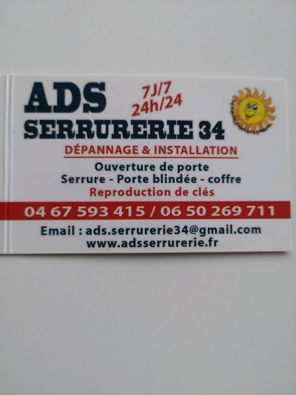Où trouver une entreprise de dépannage serrurerie Montpellier Montpellier Hérault 34000 ADS serrurerie 34