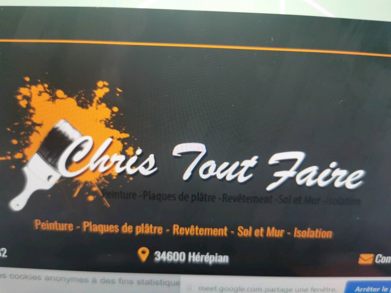 chris tout faire artisan professionnel et multiservices sur Béziers proche de Lamalou les Bains 