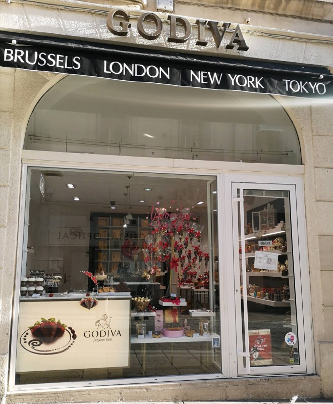 Où trouver une chocolaterie à montpellier centre Montpellier 34000 Godiva chocolatier