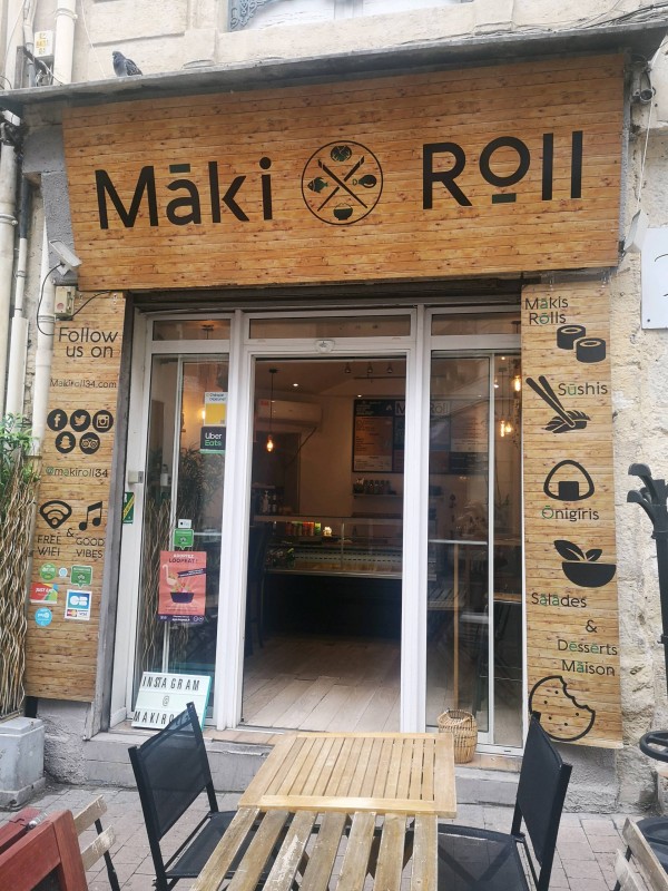 Où manger des maki sushi California poke Bowl à Montpellier Montpellier centre ville 34000 Restaurant maki roll
