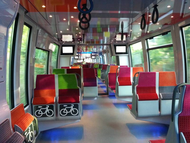 Sationner son vélo à proximité d'une gare SNCF